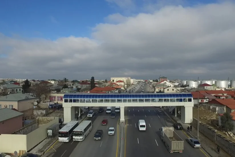 Bakıda daha iki keçidin açılışı olub - VİDEO