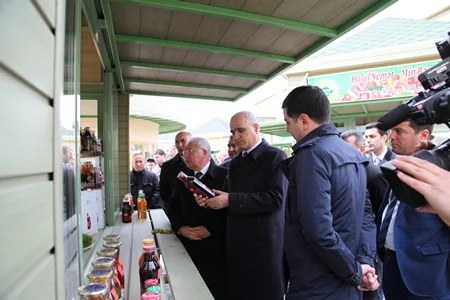 Bakıda ixtisaslaşdırılmış Yaşıl Market Kompleksi - AQROMOLL istifadəyə verilib