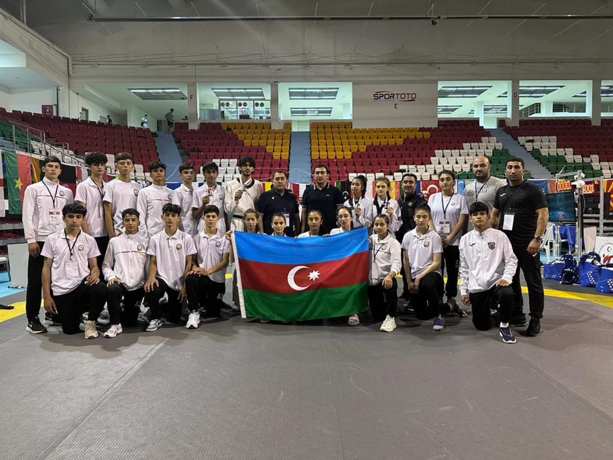 Azərbaycan taekvondoçuları Ankarada daha 4 medal qazanıblar