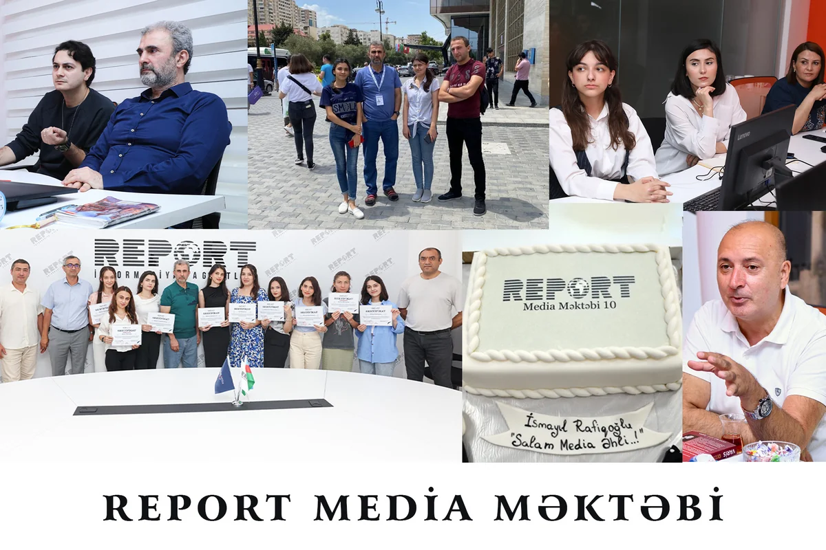 7 yaşını qeyd edən Report Media Məktəbi: burada təlim prosesi heç də asan olmayıb