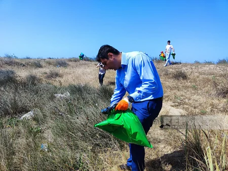 Xəzərin Zirə sahili zolağı tullantılardan təmizlənib