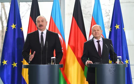 Azərbaycan Prezidenti və Almaniya Kansleri birgə mətbuat konfransı keçiriblər - YENİLƏNİB