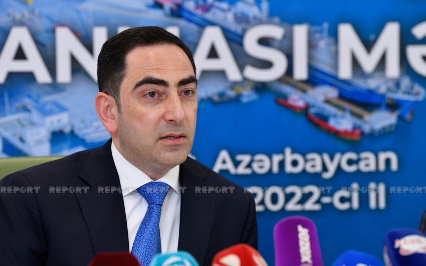 Taleh Ziyadov: Xəzərdə suyun azalması Bakı Limanının işinə təsir etməyib 
