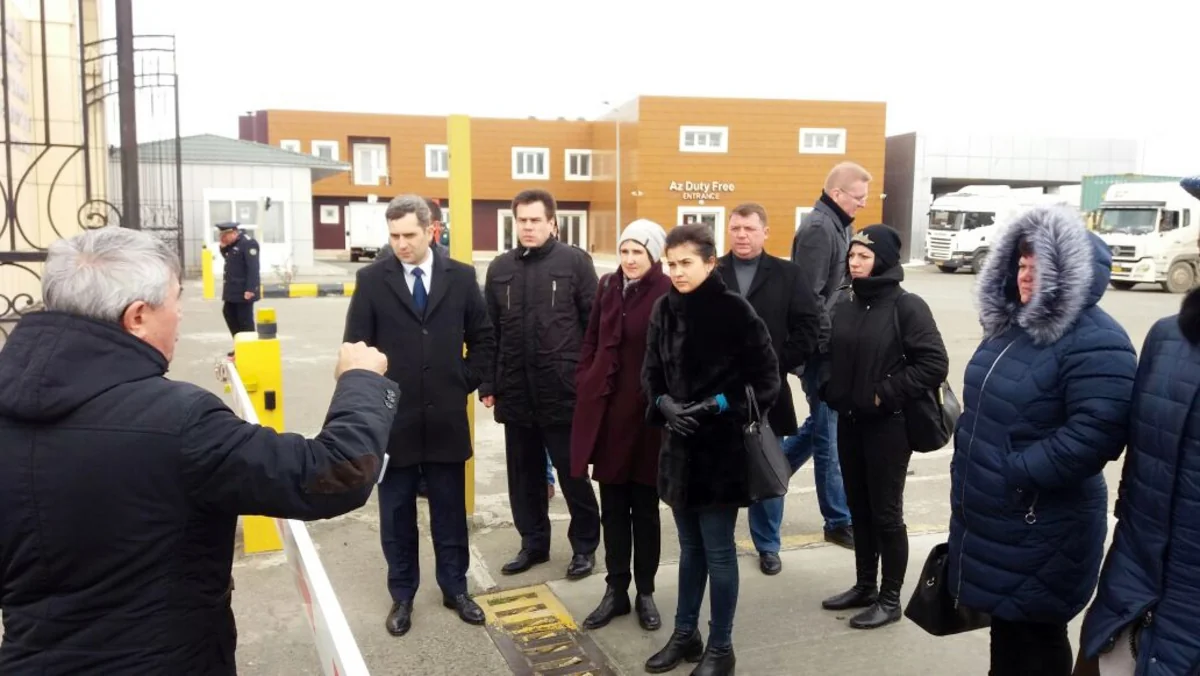 Ukrayna və Belarus gömrükçüləri Azərbaycanın cənub sərhədinə səfər ediblər