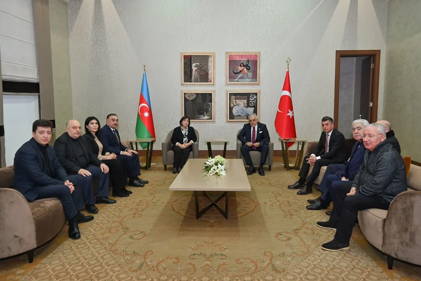 Sahibə Qafarova Türkiyədə səfərdədir