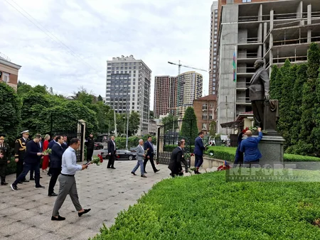 Kiyevdə Qurtuluş Günü qeyd olunub