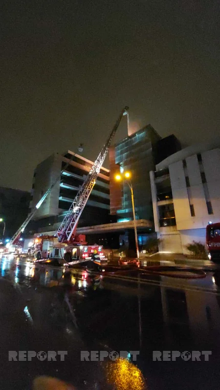 Bakıda hoteldə baş verən yanğınla bağlı təfərrüatlar məlum olub