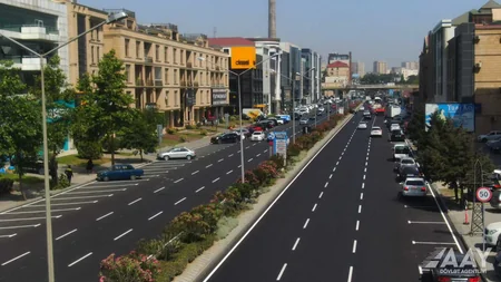 Bakının Əhməd Rəcəbli küçəsinin bir hissəsində aparılan təmir yekunlaşıb