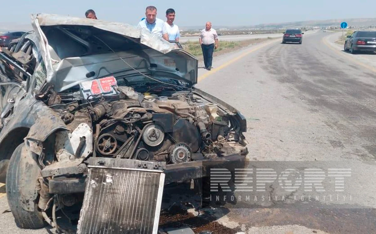 В Гаджигабуле в результате ДТП пострадали 8 человек