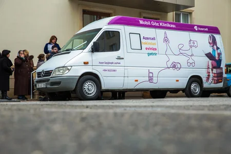 Ötən il Mobil Göz Klinikası layihəsi çərçivəsində 1000 nəfərdən çox insana yardım edilib