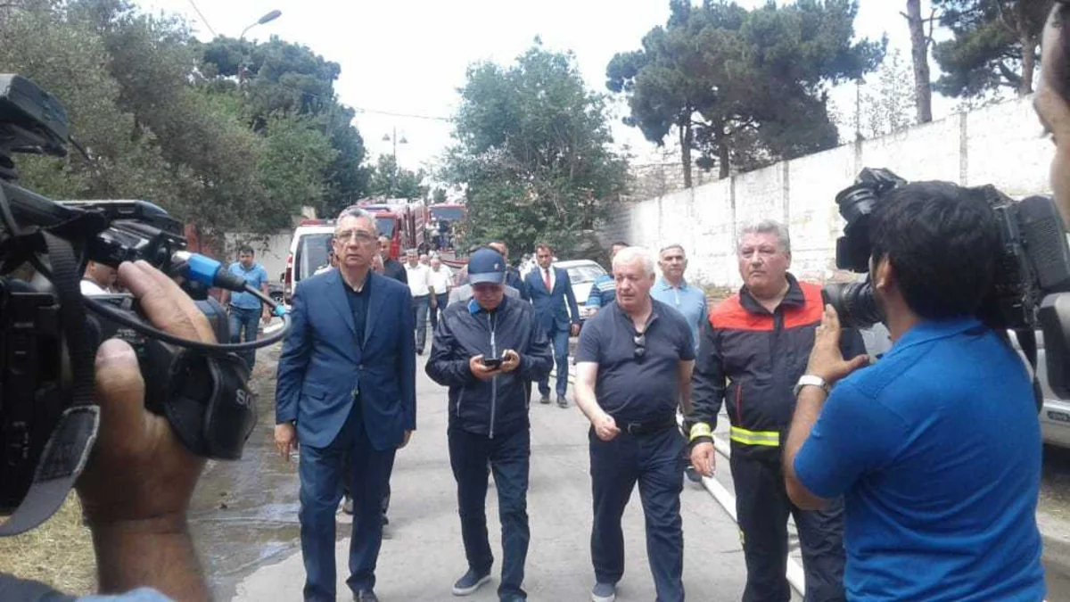 Kəmaləddin Heydərov: İlkin versiyaya görə, yanğın quru otdan başlayıb