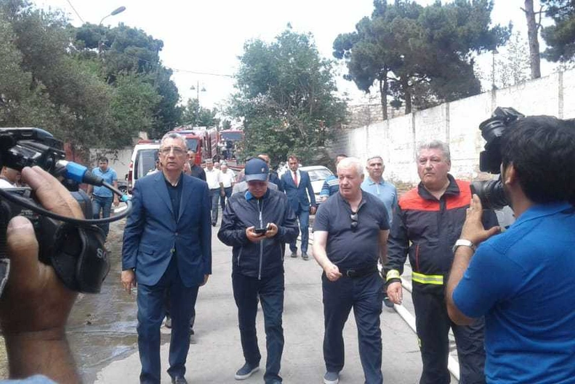 Kəmaləddin Heydərov: İlkin versiyaya görə, yanğın quru otdan başlayıb