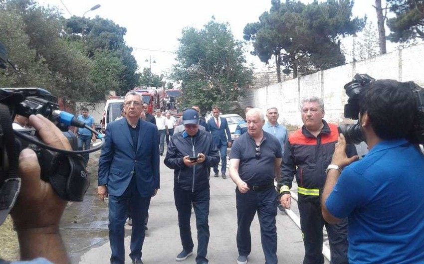 Kəmaləddin Heydərov: İlkin versiyaya görə, yanğın quru otdan başlayıb