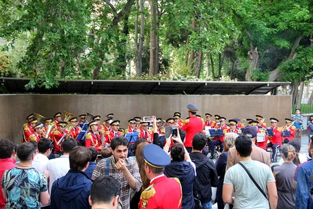 Bakıda hərbi orkestrlərin nümunəvi çıxışları təşkil olunub