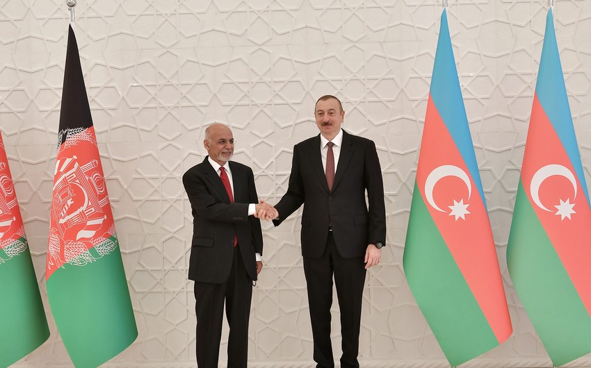 Məhəmməd Əşrəf Qani Azərbaycan Prezidentinə məktub göndərib