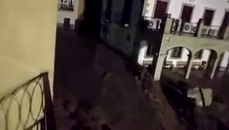 İspaniyada şəhəri su basıb, bir neçə nəfər ölüb - FOTO - VİDEO