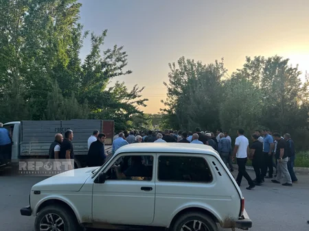 Sədərəkdə sursat partlayışı nəticəsində həlak olan mülki şəxslər dəfn edilib