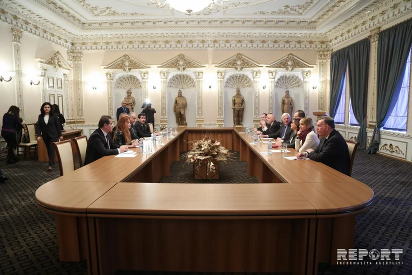 Nazim İbrahimov Amerika Yəhudi Komitəsinin rəhbərliyi ilə görüş keçirib