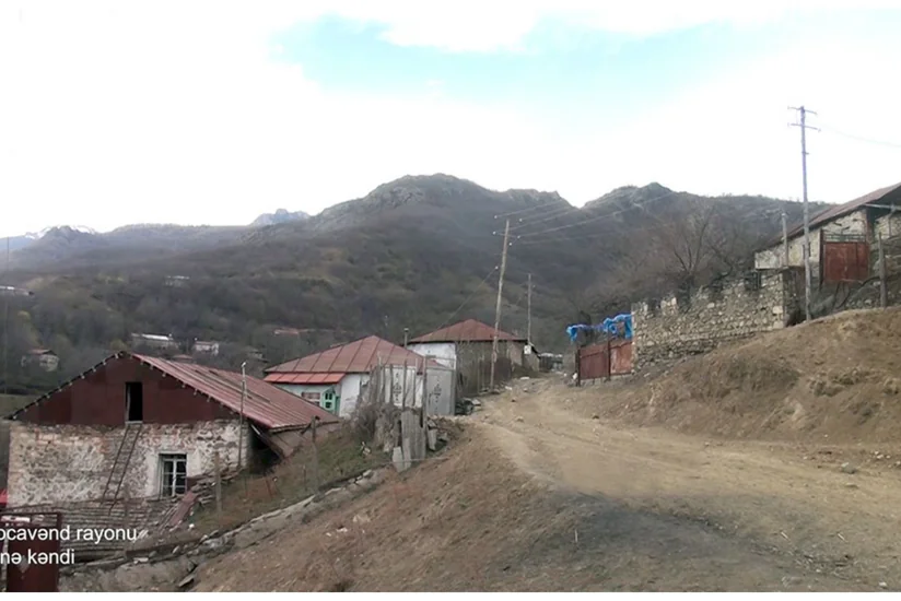 Xocavəndin Binə kəndinin görüntüləri