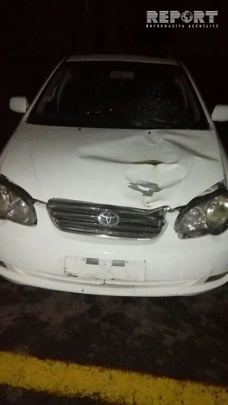 Üçüncü mikrorayon dairəsində qadını maşın vurub - FOTO