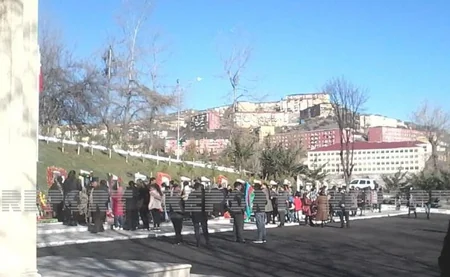 Daşkəsəndə Vətən müharibəsi şəhidinin anım mərasimi keçirilib