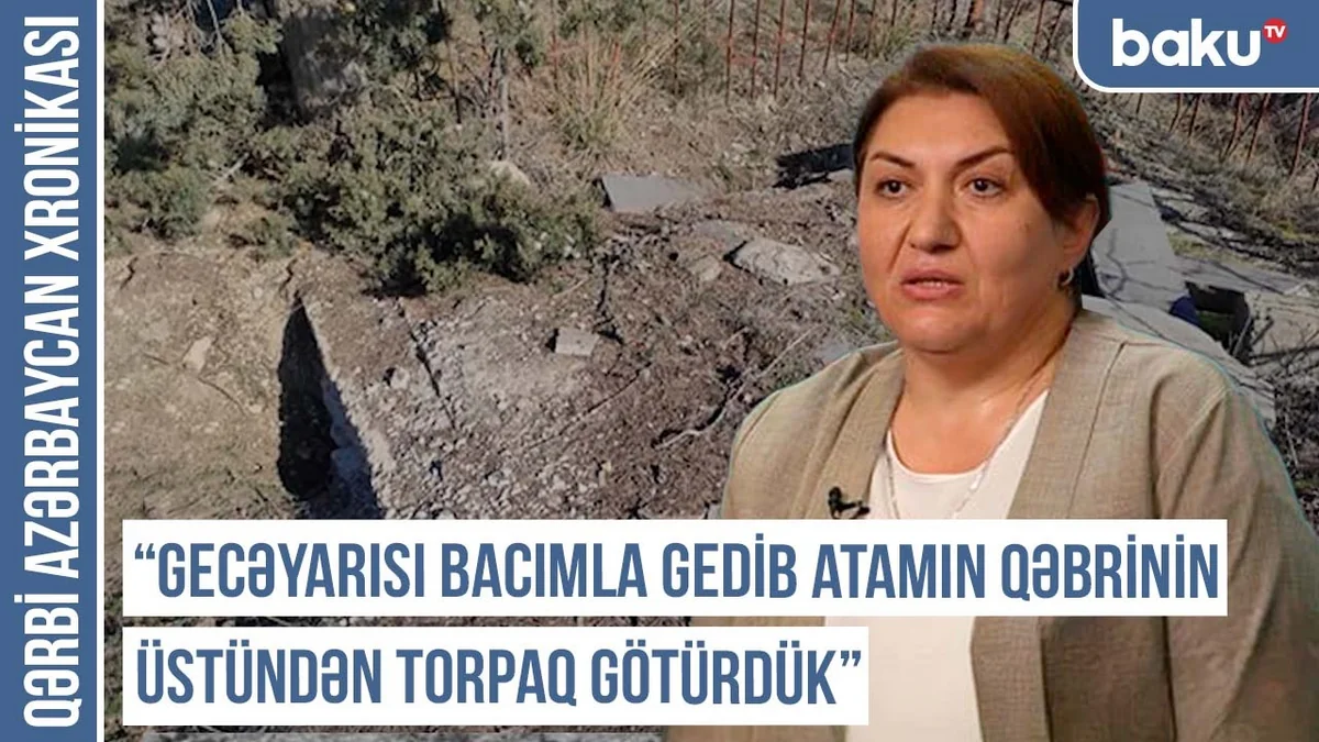 Qərbi Azərbaycan Xronikası: Gecəyarı bacımla atamın qəbri üstündən torpaq götürdük