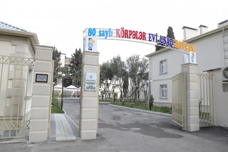 A newly-renovated orphanage-kindergarten No 80 opens in Baku