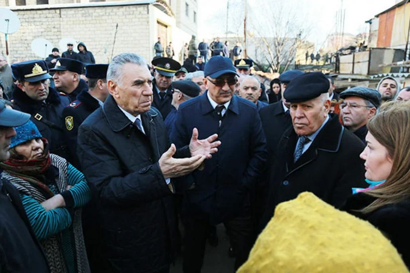 По поручению президента Азербайджана была оказана единовременная материальная помощь пострадавшей от пожара семье вынужденного переселенца