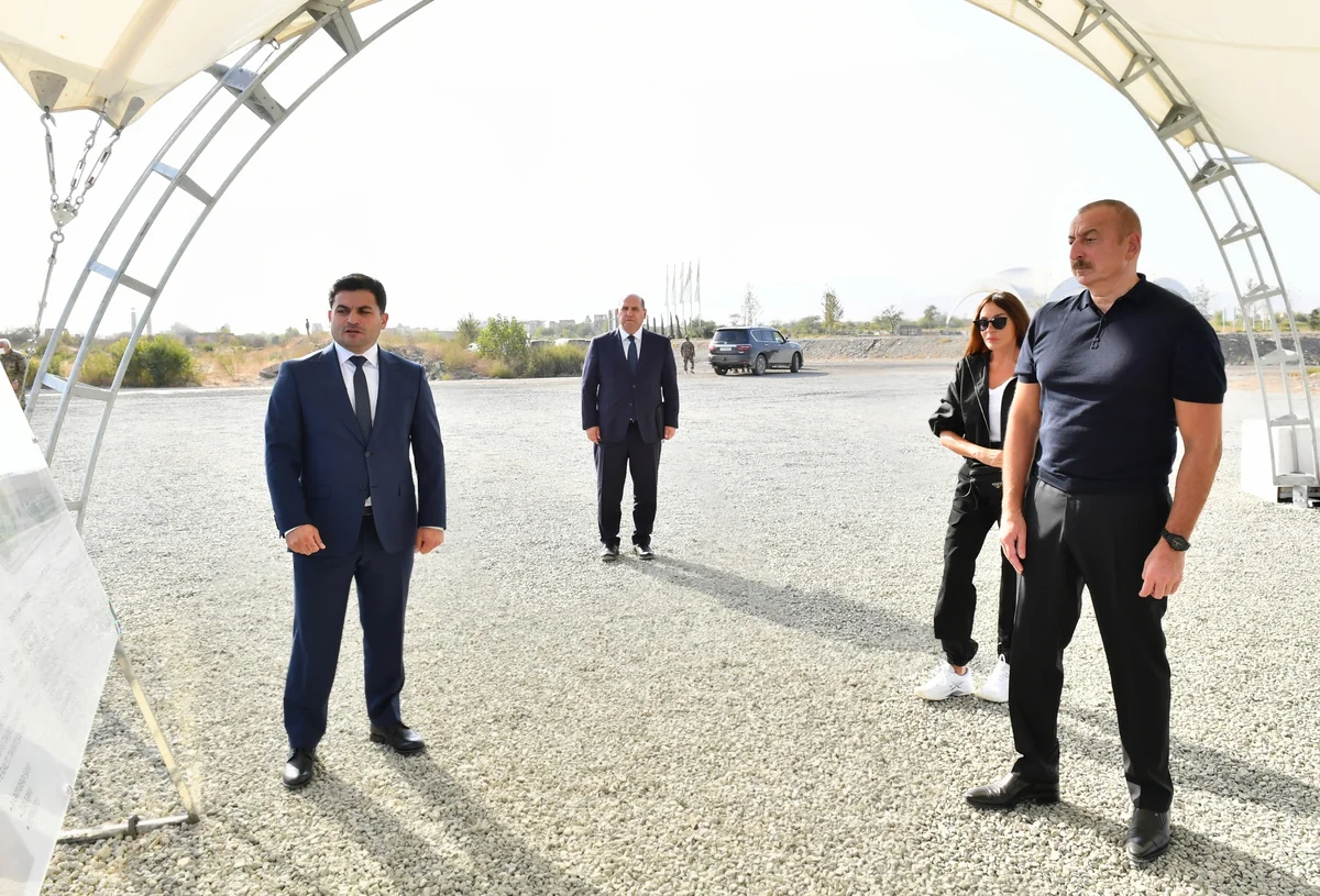 President, First Lady attend groundbreaking ceremony for City Hotel Agdam