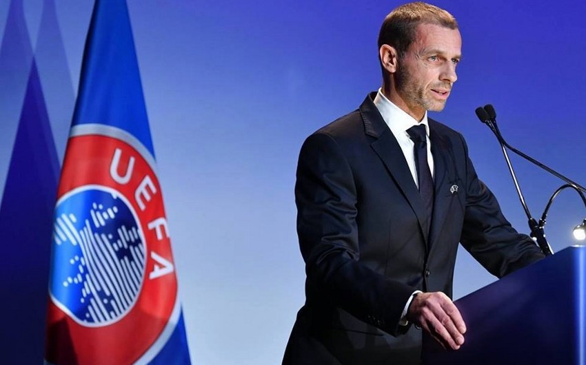 Aleksander Çeferin yenidən UEFA prezidenti seçilib