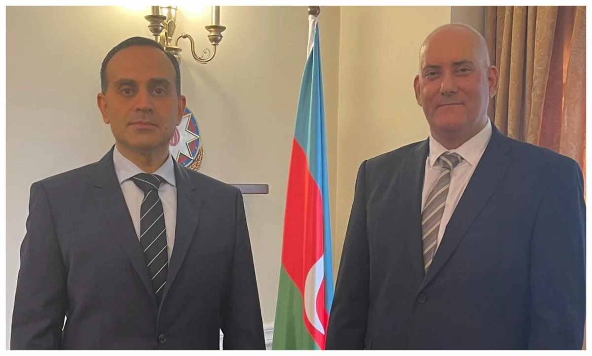 Посол Азербайджана в Болгарии рассказал израильскому дипломату о текущей ситуации в Карабахе