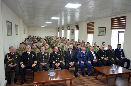 Turkish delegation visits Azerbaijan Naval Forces