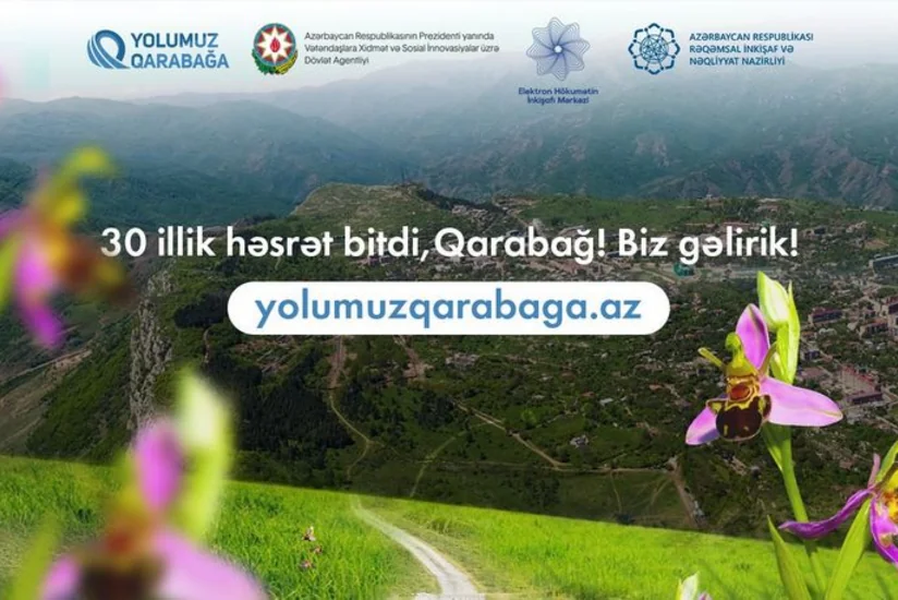 DANX: Qarabağa müəyyən olunmuş marşrutlar üzrə bilet satışı portalının işi bərpa edilib