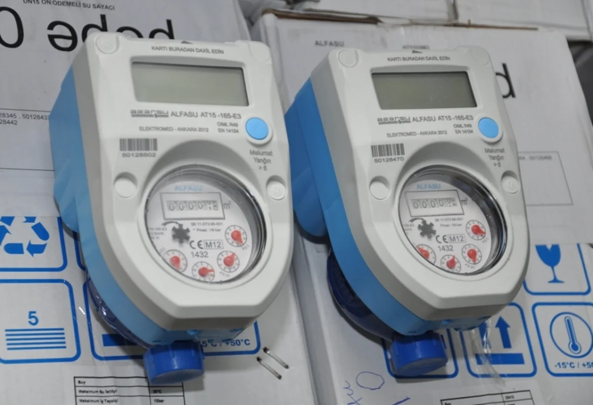 Azərsu ASC-nin idarəsindən 50 ədəd su sayğacı oğurlanıb