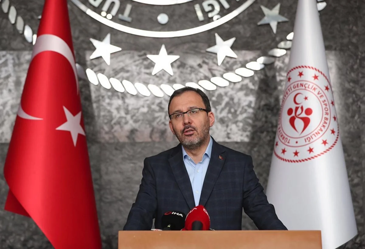 Türkiyənin idman nazirindən ÇL-in final oyunu ilə bağlı açıqlama