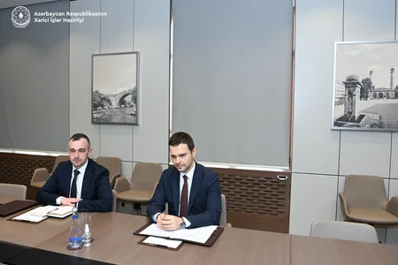 Ceyhun Bayramov şimali makedoniyalı həmkarını regiondakı vəziyyət barədə məlumatlandırıb - YENİLƏNİB