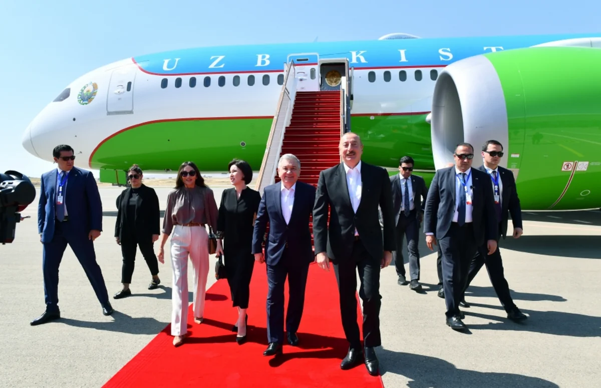 Azərbaycanda dövlət səfərində olan Özbəkistan Prezidenti Füzuli rayonuna gedib