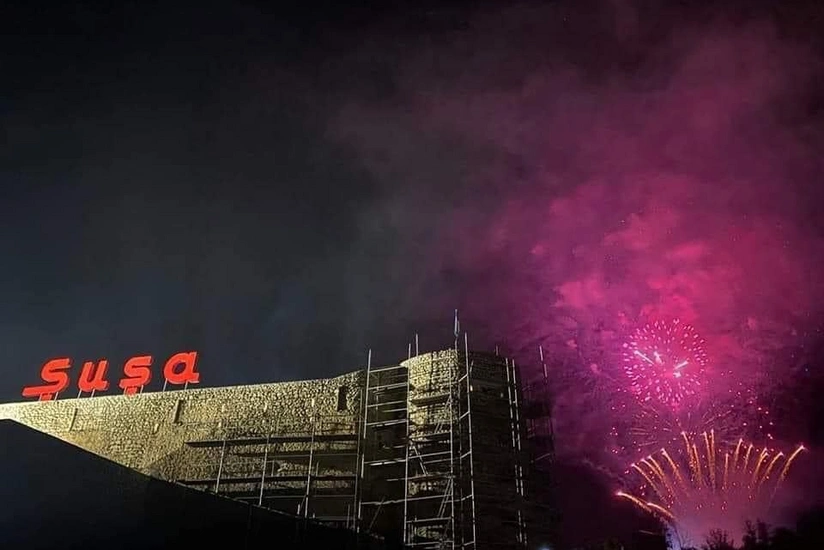 Салют в Шуше