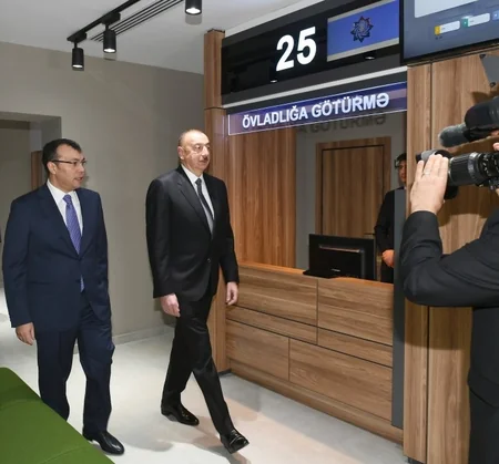 President Ilham Aliyev attends opening of DOST center No2