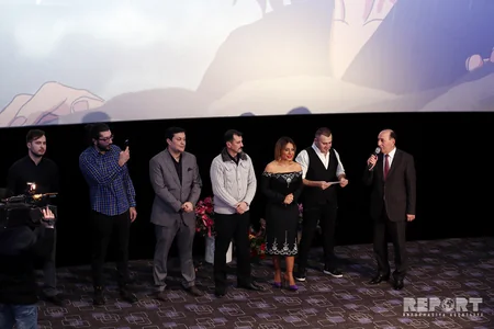 В CinemaPlus Gənclik Mall состоялась презентация клипа на песню Тунзали Агаевой Гоша ганад