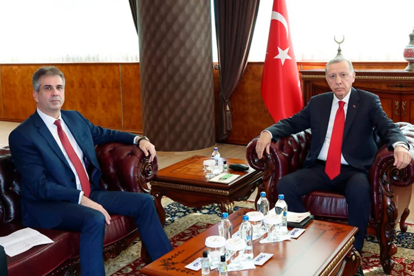 Türkiyə Prezidenti İsrail XİN başçısını qəbul edib