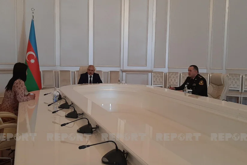 Arzu Rəhimov Gəncədə vətəndaşları qəbul edib