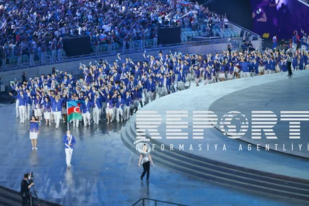 Birinci Avropa Oyunlarının açılış mərasimi keçirilib - VİDEO