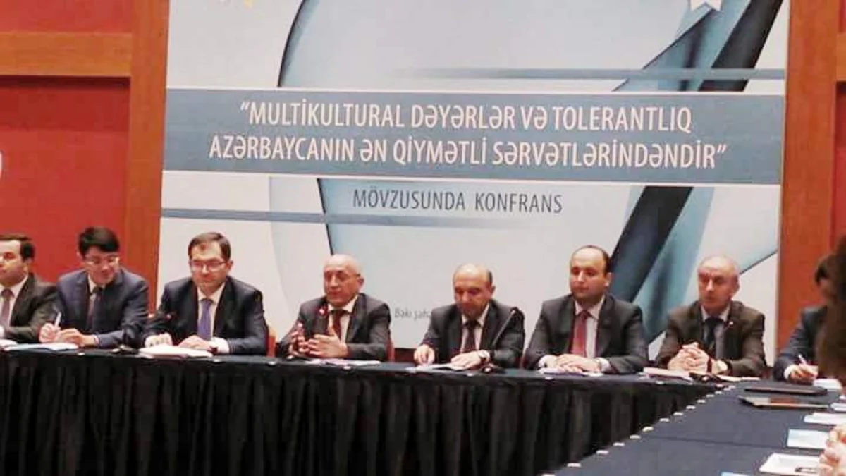 Bakıda ​Multikultural dəyərlər və tolerantlıq Azərbaycanın ən qiymətli sərvətlərindəndir mövzusunda konfrans keçirilib