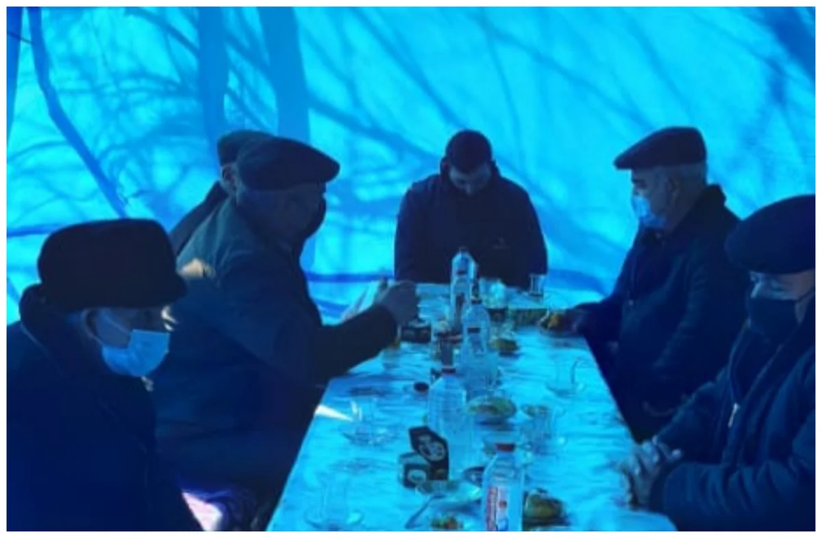 Ağsuda yas mərasimi təşkil edənlər cərimələndi