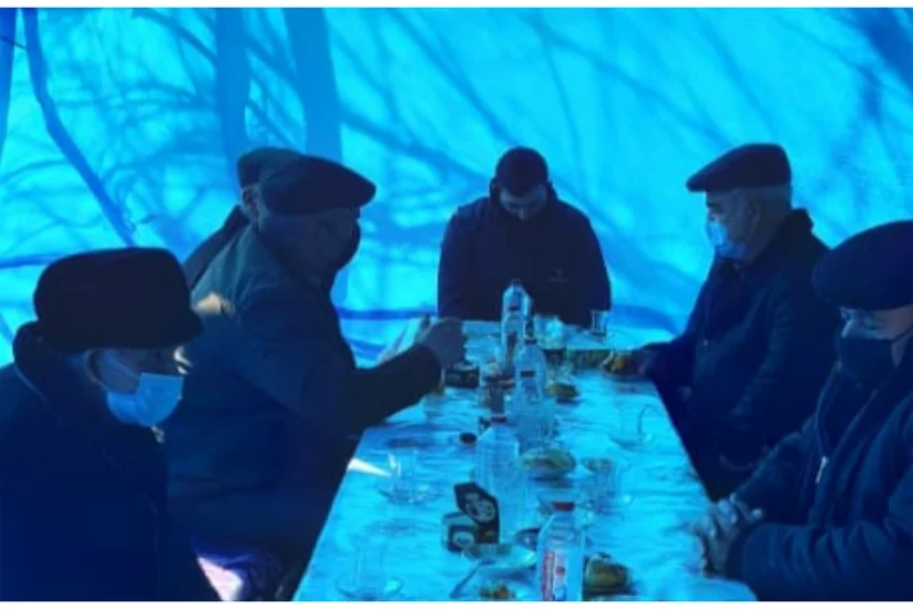 Ağsuda yas mərasimi təşkil edənlər cərimələndi