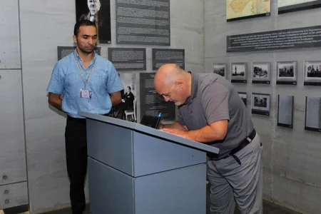 Canadian delegation visits Guba Genocide Memorial Complex