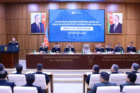 Baş Prokurorluqda əməliyyat müşavirəsi keçirilib, Kamran Əliyev tapşırıqlar verib
