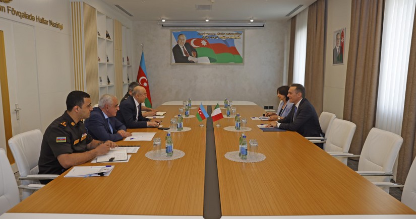 Azerbaijan and Italy discuss cooperation on emergencies