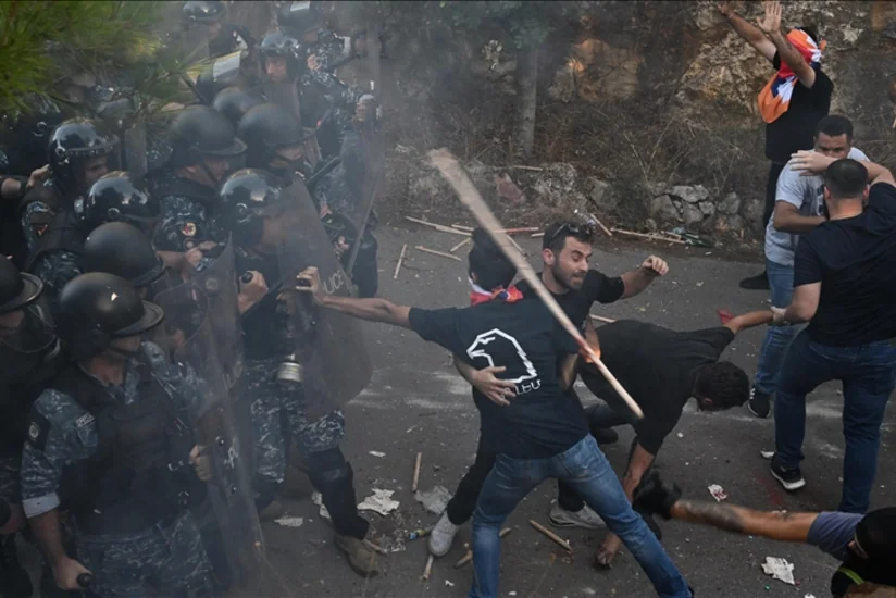 Livanda erməni təxribatı nəticəsində 25 yerli polis xəsarət alıb